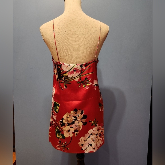 Satin Effect Mini dress - Picture 3 of 3